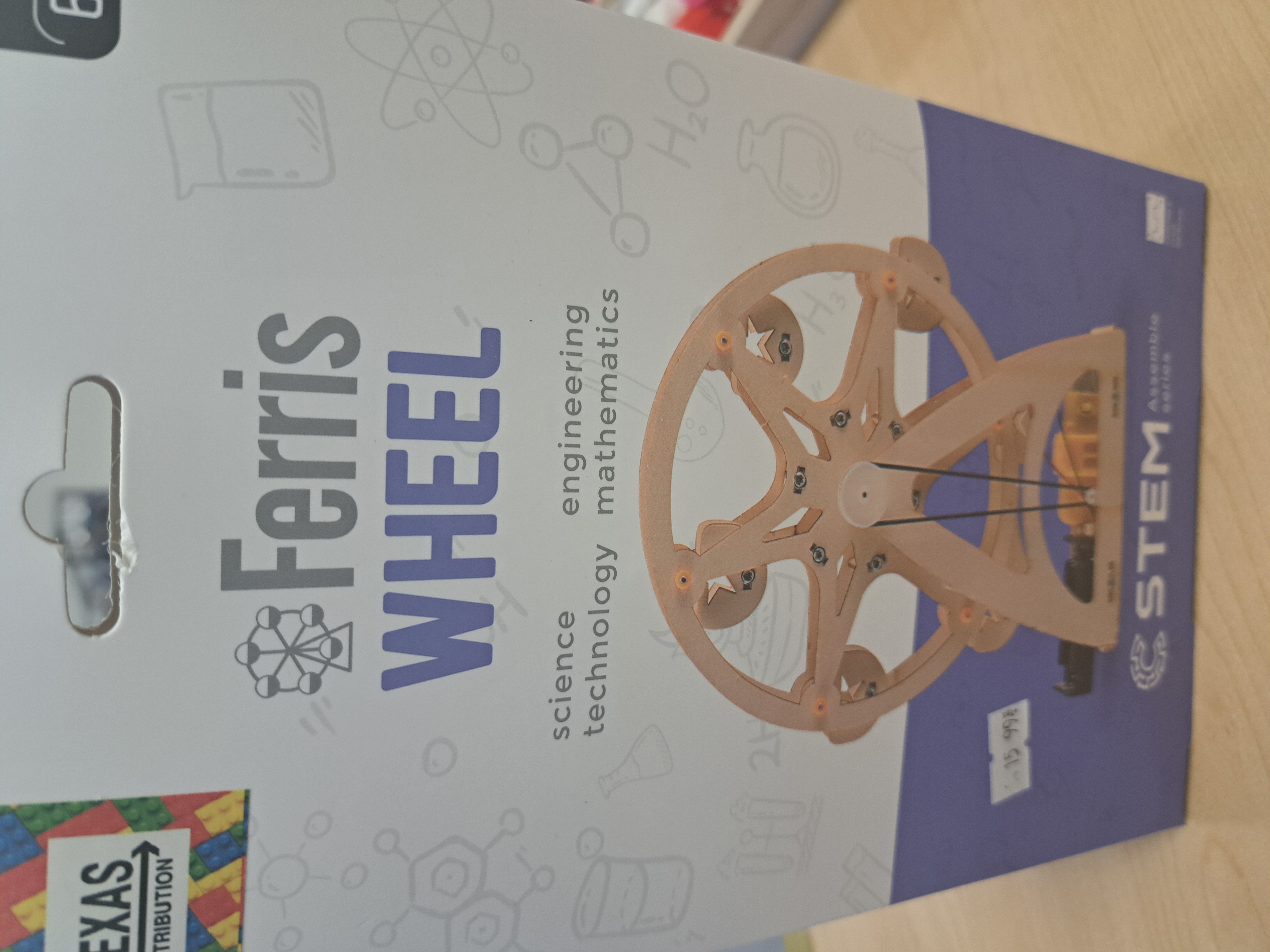 stem petite roue à construire en bois